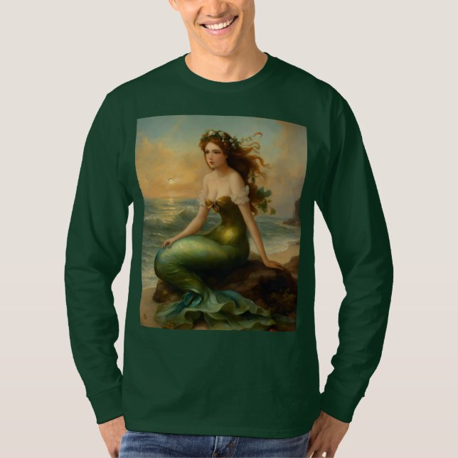 Camiseta Um Ode Romântico às Sereias no Esplendo do Século  (Frente)