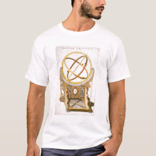 Camiseta Um Orrery projetado por Tycho Brahe (1546-1601) de