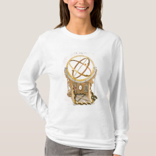 Camiseta Um Orrery projetado por Tycho Brahe (1546-1601) de