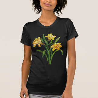 Camiseta Um Ouro de Daffodils bordados