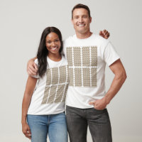 um padrão de verificação bege e branco em branco