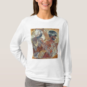 Camiseta Um padre que conduz um touro sacrificar