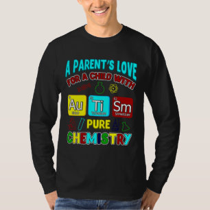 Camiseta Um Pai Apaixonado Por Criança Com Químico Puro Aut