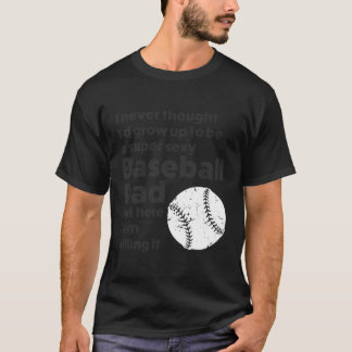 Camiseta Um Pai de beisebol super Pai