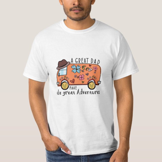 Camiseta Um Pai De Excelente Faz As Aventuras Do Excelente (Frente)