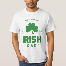 Camiseta Um Pai Irlandês Sortudo