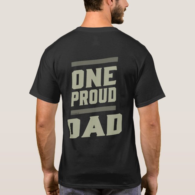 Camiseta Um Pai Orgulhoso (Verso)