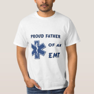 Camiseta Um pai orgulhoso de um EMT