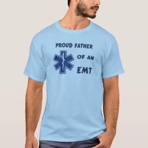 Camiseta Um pai orgulhoso de um EMT