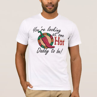 Camiseta Um pai quente a ser