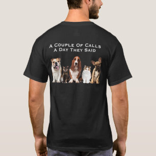 Camiseta Um par chamadas