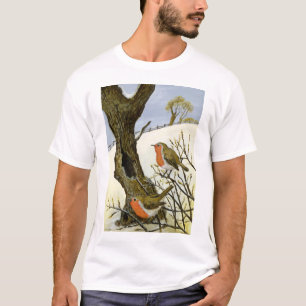 Camiseta Um par de robins