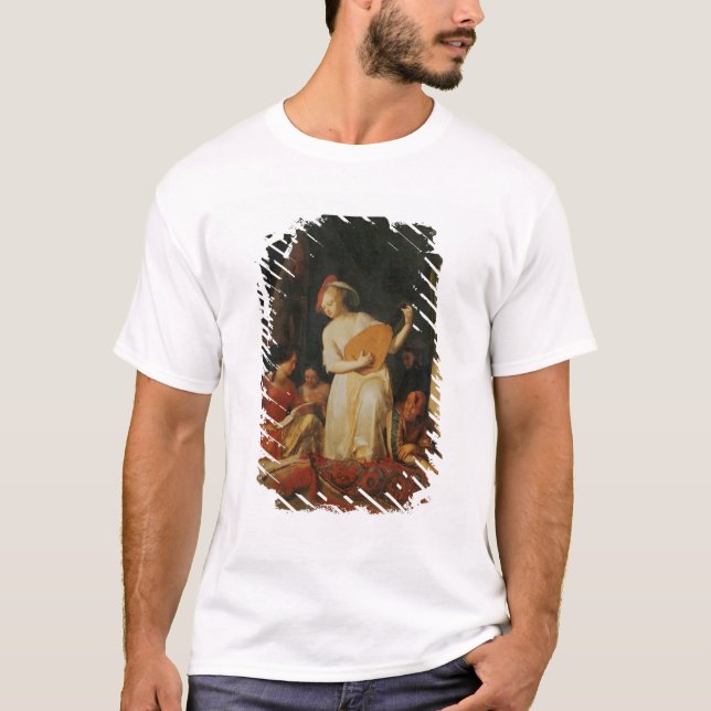 Camiseta Um partido musical, 1681 (Frente)