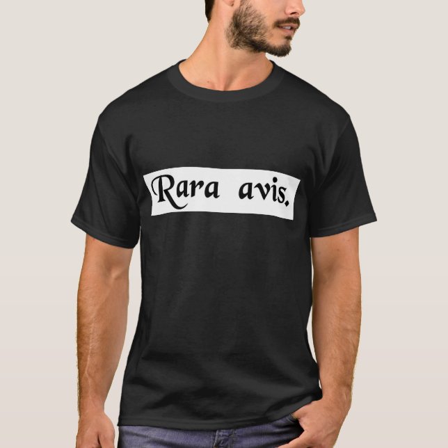 Camiseta Um pássaro raro (Frente)