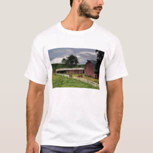 Camiseta Um passeio através do país da fazenda de Palouse