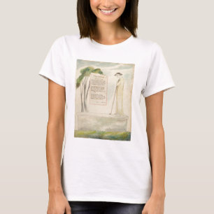 Camiseta Um pastor que lê o epitáfio, da elegia escrita