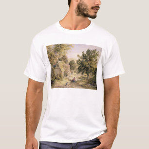 Camiseta Um pátio perto dos príncipes Risborough, 1845/6