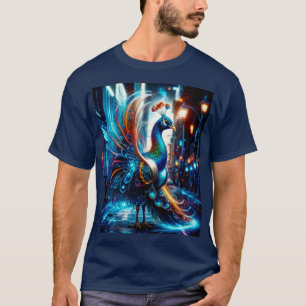 Camiseta Um Pavão Moderno na Cidade Grande
