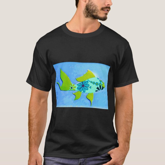 Camiseta Um Peixe Flamboyant (Frente)