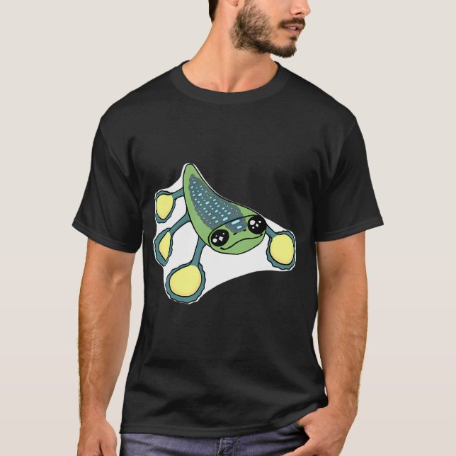 Camiseta Um peixe fofo de subnatica (Frente)
