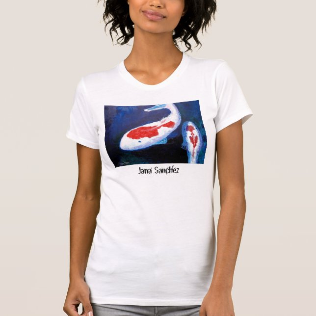 Camiseta Um peixe, t-shirt de dois peixes (Frente)