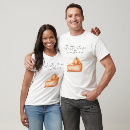 Camiseta "Um pequeno doce está a caminho" chá de bebê