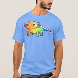 Camiseta Um pequeno eixo arco-íris