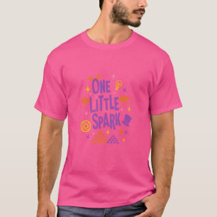 Camiseta Um pequeno gráfico de faísca