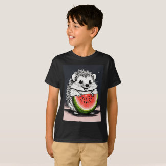 Camiseta um pequeno ouriço