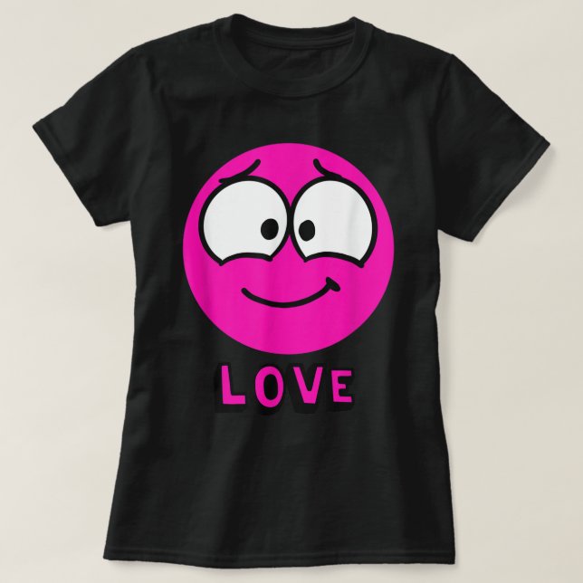 Camiseta Um pequeno ponto de amor versão 2 (Frente do Design)