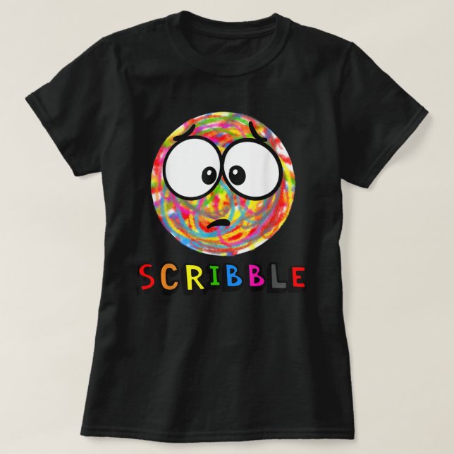Camiseta Um Pequeno Scribble SPOT (Frente do Design)