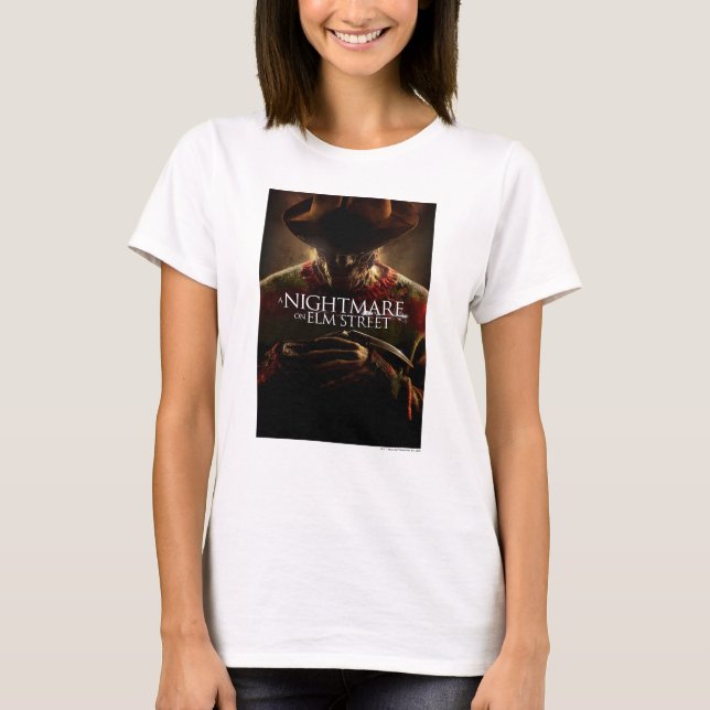 Camiseta Um pesadelo na Elm Street | Poster de filmes (Frente)
