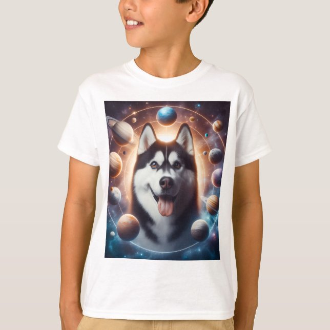 Camiseta Um PET no espaço (Frente)