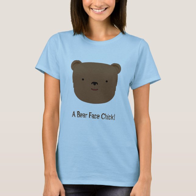 Camiseta Um pintinho do rosto do Urso! (Frente)