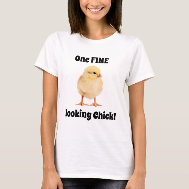 Camiseta Um Pintinho fino (Frente)