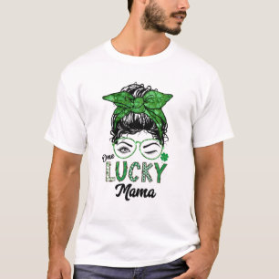 Camiseta Um Piscar os olhos de Dia de São Patrício de Mamãe