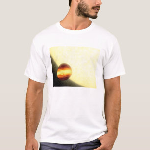 Camiseta Um planeta gás-gigante que orbita muito perto
