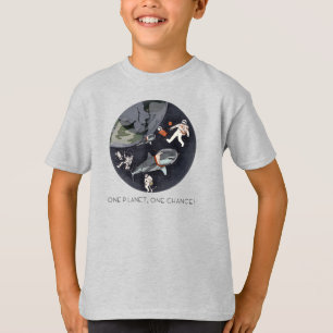 Camiseta Um Planeta Uma Oportunidade - Dia da Terra (Textur