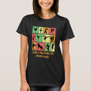 Camiseta Um Plie A Day Mantém O Drama Longe Dançarino Dan