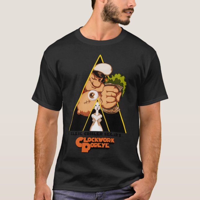 Camiseta Um Popeye ClockWork (Frente)