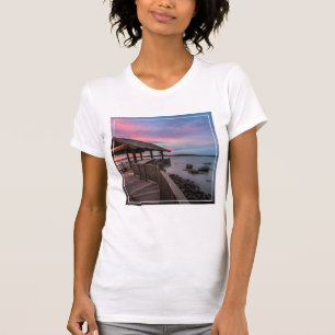 Camiseta Um por do sol bonito