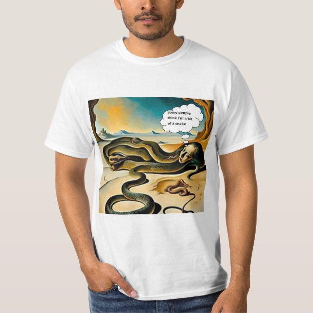 Camiseta Um pouco de cobra (Frente)