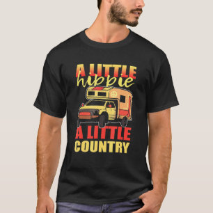 Camiseta Um Pouco De Hippie Um Pequeno País Hippie