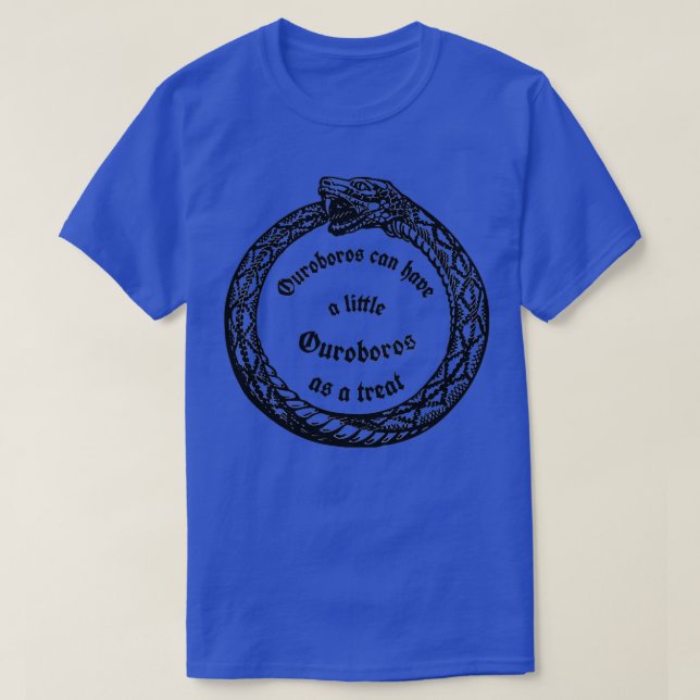 Camiseta Um Pouco De Ouroboros (Frente do Design)