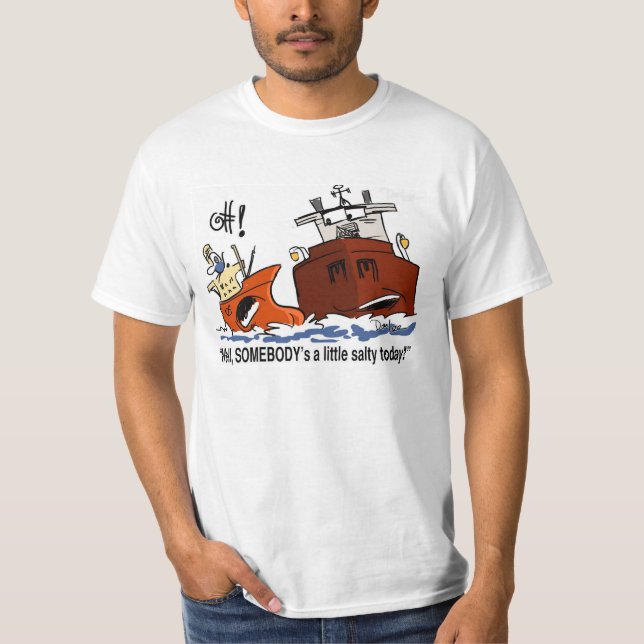 Camiseta Um pouco salgado (Frente)