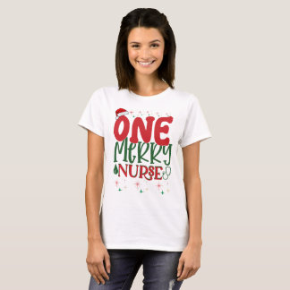Camiseta Um presente de Natal para Enfermeira de Feliz