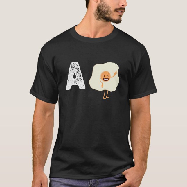 Camiseta Um presente de Ovo Espanhol Huevo Engraçado (Frente)