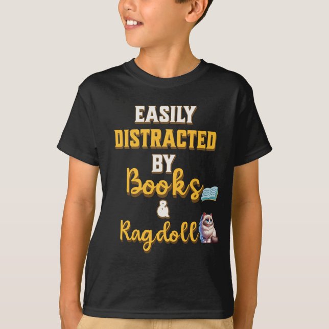 Camiseta Um presente fabuloso para aqueles que amam livros  (Frente)