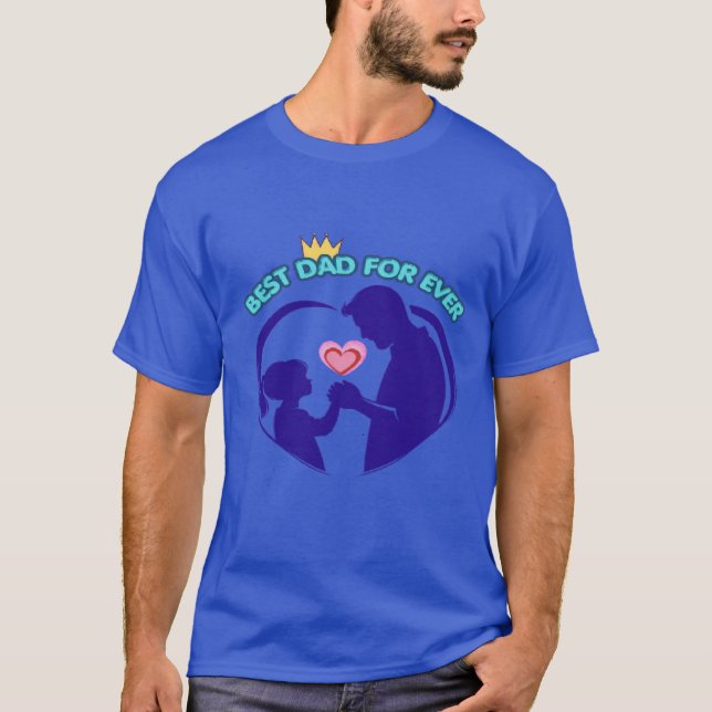Camiseta Um presente para o melhor pai do mundo, (Frente)