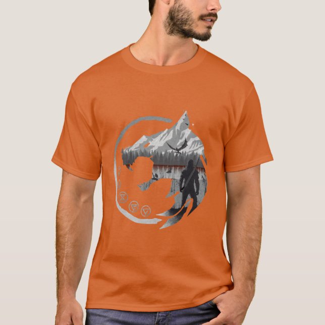 Camiseta Um presente Witchersale (Frente)